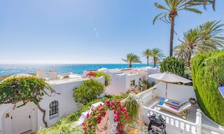 Charming house for sale, in a complex directly on the beach, with stunning sea views on the Golden Mile - Marbella 41636 