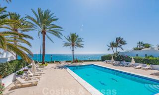 Charming house for sale, in a complex directly on the beach, with stunning sea views on the Golden Mile - Marbella 41678 