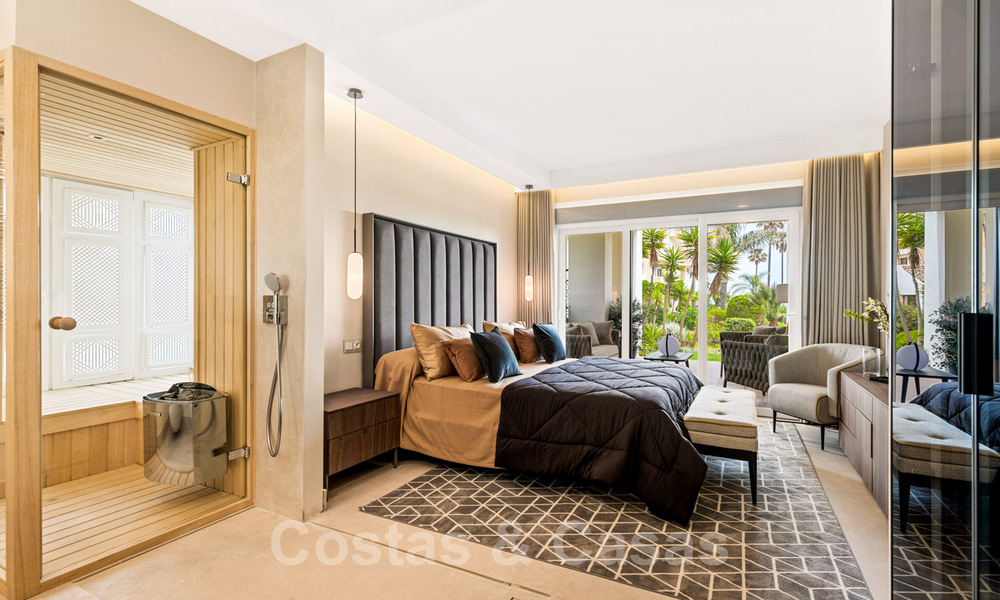 Ready to move in, luxury apartment for sale, in a secured beach complex on the New Golden Mile between Marbella - Estepona 41896