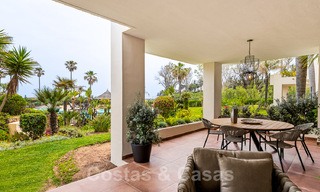 Ready to move in, luxury apartment for sale, in a secured beach complex on the New Golden Mile between Marbella - Estepona 41900 