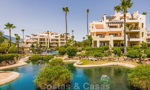 Ready to move in, luxury apartment for sale, in a secured beach complex on the New Golden Mile between Marbella - Estepona 41907