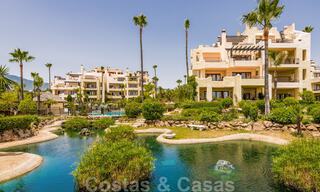 Ready to move in, luxury apartment for sale, in a secured beach complex on the New Golden Mile between Marbella - Estepona 41907 