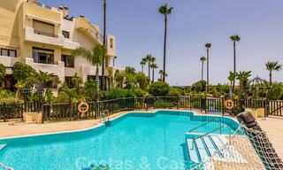 Ready to move in, luxury apartment for sale, in a secured beach complex on the New Golden Mile between Marbella - Estepona 41910 