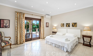 Traditional, Spanish luxury villa for sale in Benahavis - Marbella 41861 