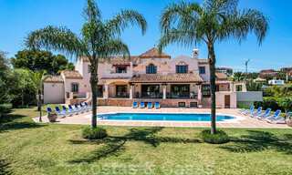 Traditional, Spanish luxury villa for sale in Benahavis - Marbella 41884 