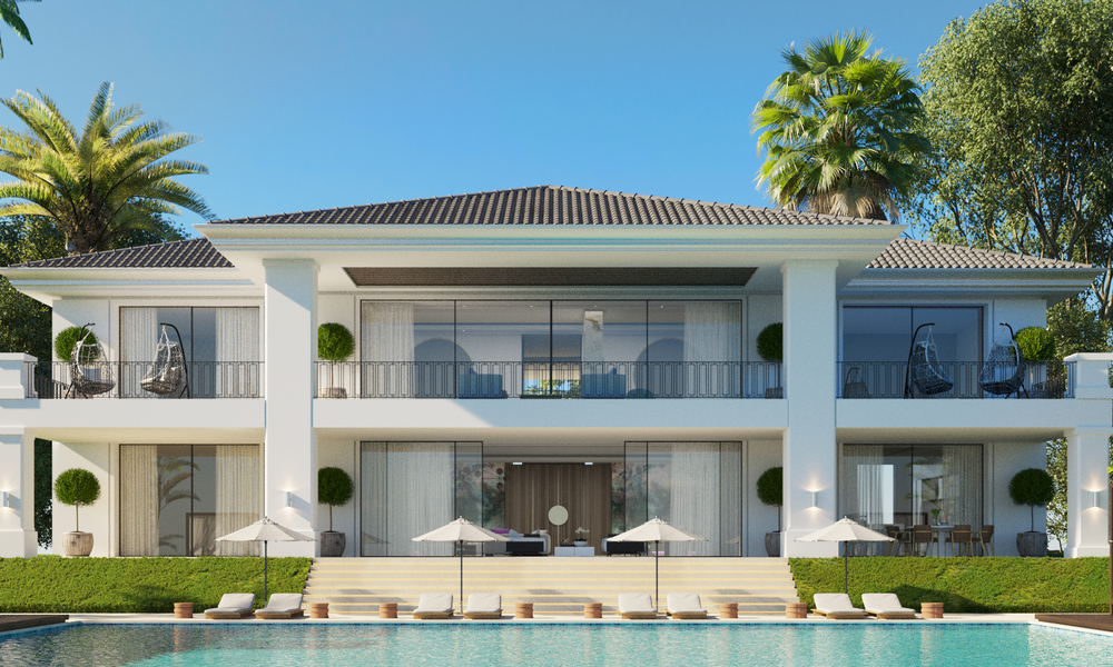 New villa for sale, first line golf in Benahavis - Marbella 41758