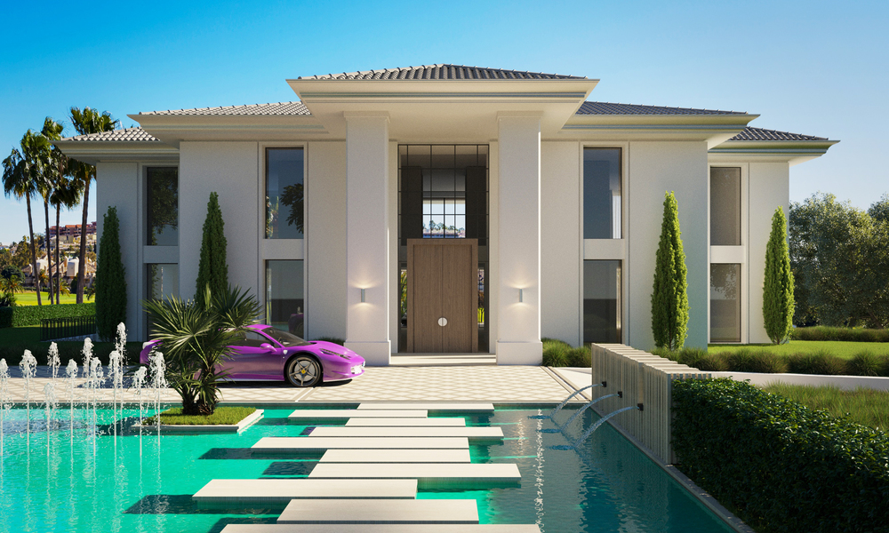 New villa for sale, first line golf in Benahavis - Marbella 41760