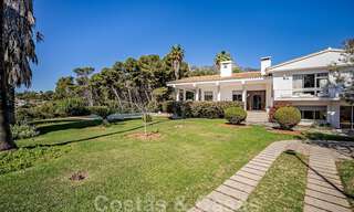 Investment opportunity. Charming villa for sale on a large plot with sea views in quiet area close to Marbella centre 41791 