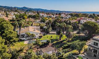 Investment opportunity. Charming villa for sale on a large plot with sea views in quiet area close to Marbella centre 41794 