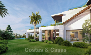 New luxury villa for sale in a gated private community on the Golden Mile in Marbella 41800 
