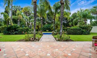 Traditional style luxury villa for sale with garden views, beachside in Guadalmina Baja in Marbella 41843 