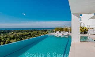 Modernist villa for sale with panoramic sea views in Marbella - Benahavis 41922 