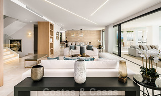 Modernist villa for sale with panoramic sea views in Marbella - Benahavis 41924 