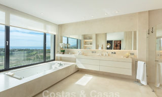 Modernist villa for sale with panoramic sea views in Marbella - Benahavis 58756 