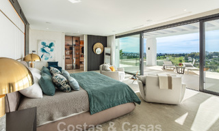 Modernist villa for sale with panoramic sea views in Marbella - Benahavis 58757 