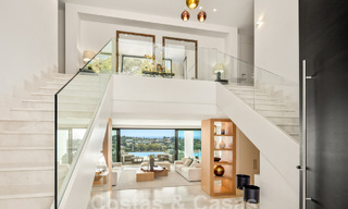 Modernist villa for sale with panoramic sea views in Marbella - Benahavis 58760 
