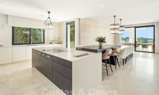 Modernist villa for sale with panoramic sea views in Marbella - Benahavis 58761 