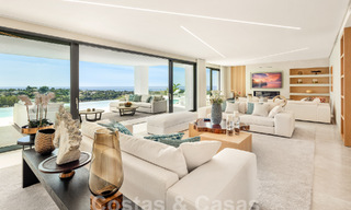 Modernist villa for sale with panoramic sea views in Marbella - Benahavis 58763 