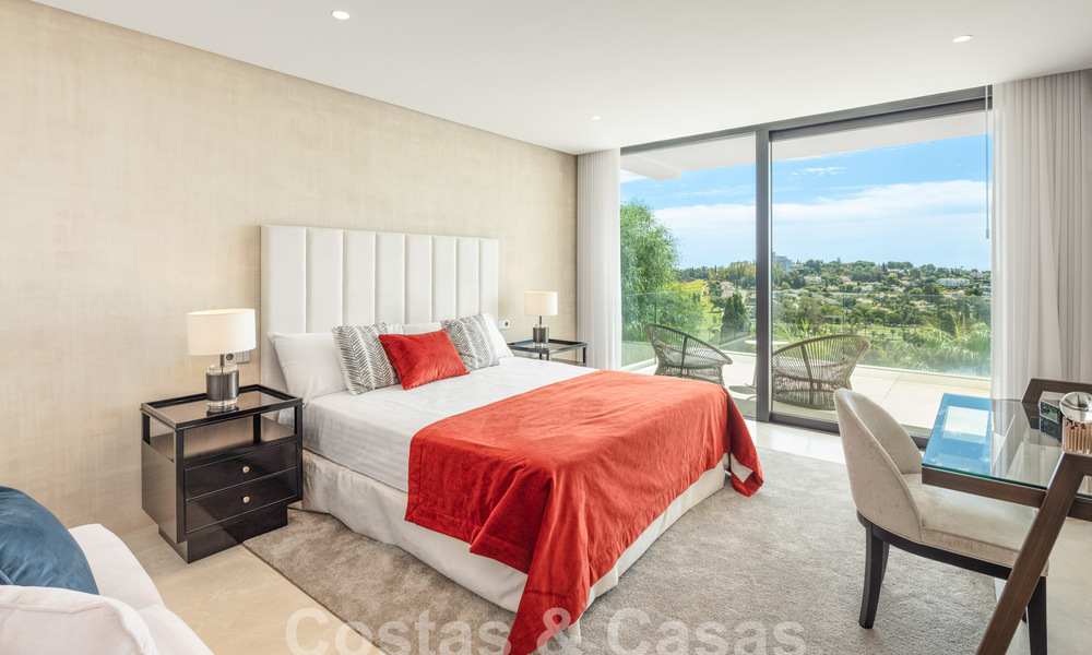Modernist villa for sale with panoramic sea views in Marbella - Benahavis 58767