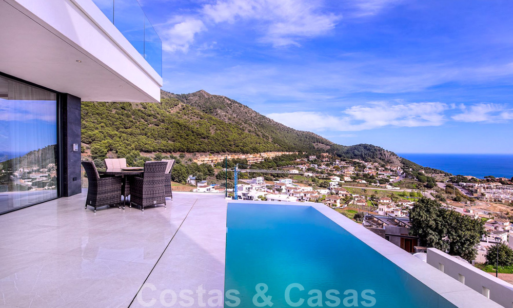 Architectural, modern luxury villa for sale in Mijas, Costa del Sol 41944