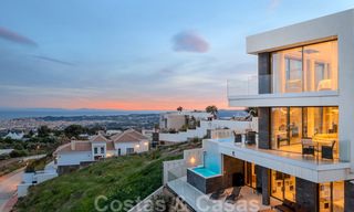 Architectural, modern luxury villa for sale in Mijas, Costa del Sol 41955 