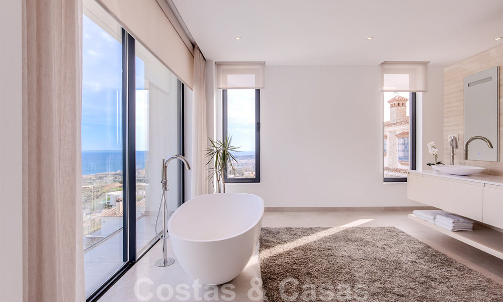 Architectural, modern luxury villa for sale in Mijas, Costa del Sol 41957