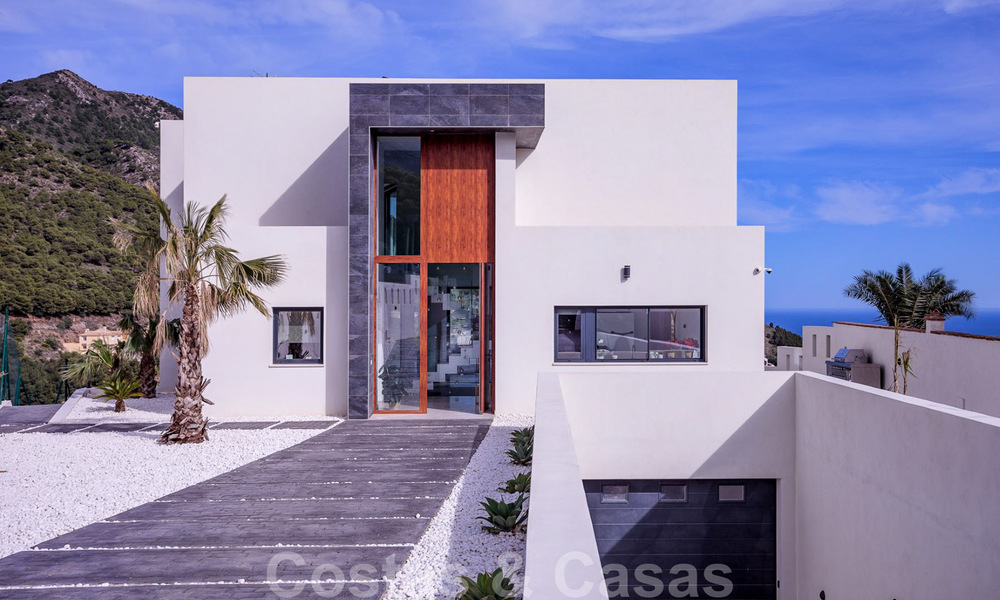 Architectural, modern luxury villa for sale in Mijas, Costa del Sol 41965