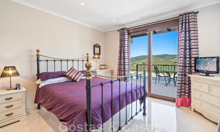 Luxury villa in a classical Mediterranean style for sale with sea views in Benahavis - Marbella 41982 