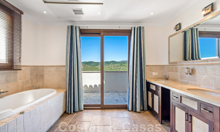 Luxury villa in a classical Mediterranean style for sale with sea views in Benahavis - Marbella 41989 