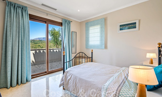 Luxury villa in a classical Mediterranean style for sale with sea views in Benahavis - Marbella 41997 