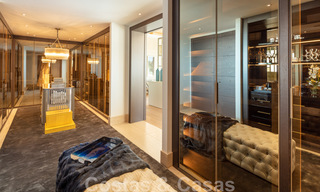 Contemporary, modern luxury villa for sale in resort style with panoramic sea views in Cascada de Camojan in Marbella 42093 