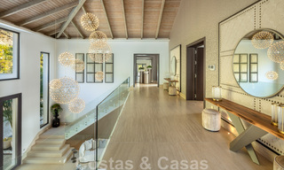 Contemporary, modern luxury villa for sale in resort style with panoramic sea views in Cascada de Camojan in Marbella 42097 