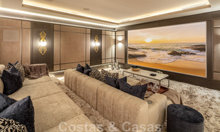 Contemporary, modern luxury villa for sale in resort style with panoramic sea views in Cascada de Camojan in Marbella 42119 