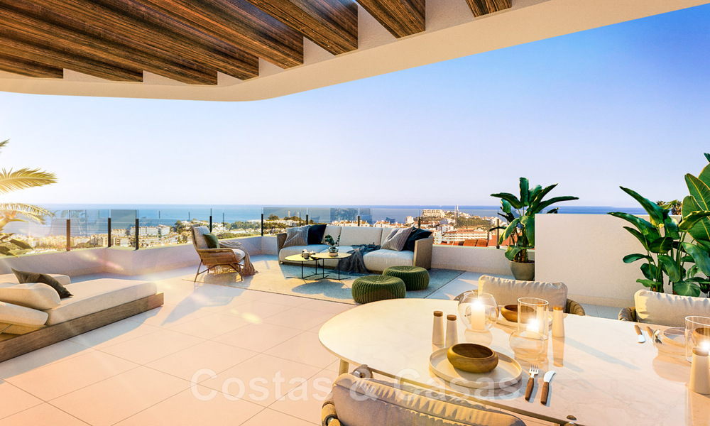 New apartments for sale with Mediterranean views, in La Cala de Mijas - Costa del Sol 42054