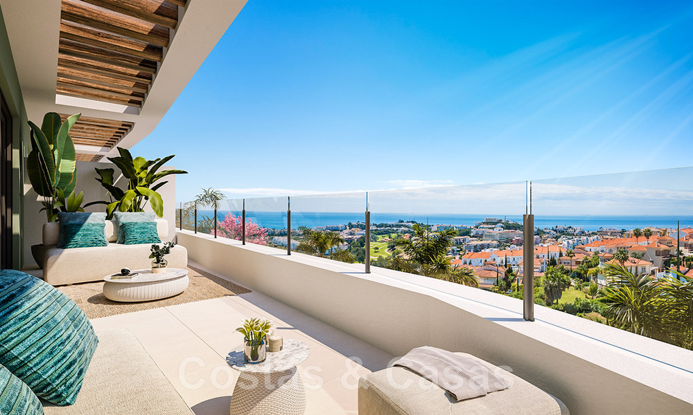 New apartments for sale with Mediterranean views, in La Cala de Mijas - Costa del Sol 42071