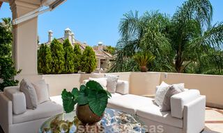 Luxury penthouse for sale in a beautiful frontline golf resort in Nueva Andalucia, Marbella 42190 