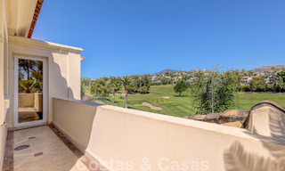 Luxury penthouse for sale in a beautiful frontline golf resort in Nueva Andalucia, Marbella 51682 