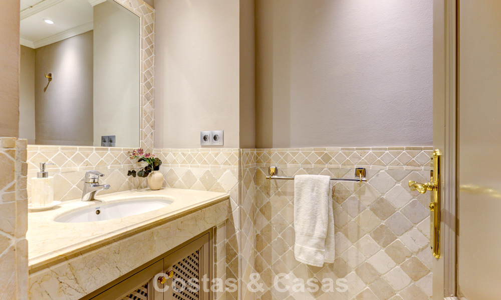 Luxury penthouse for sale in a beautiful frontline golf resort in Nueva Andalucia, Marbella 796974