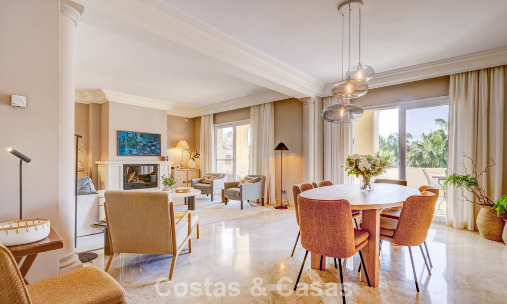 Luxury penthouse for sale in a beautiful frontline golf resort in Nueva Andalucia, Marbella 796975