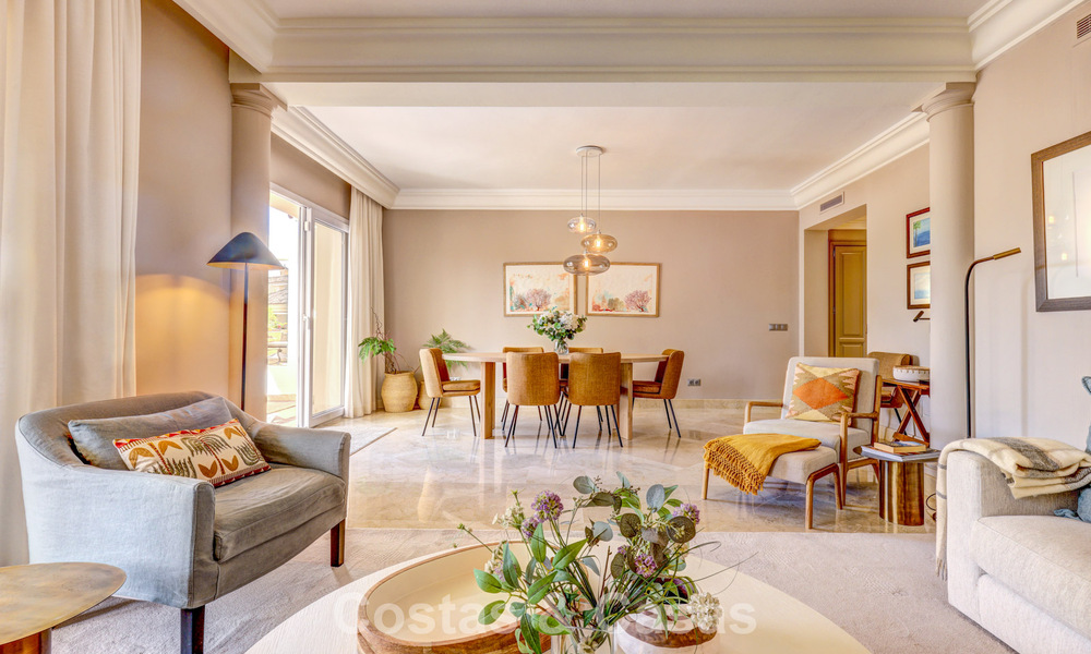 Luxury penthouse for sale in a beautiful frontline golf resort in Nueva Andalucia, Marbella 796981