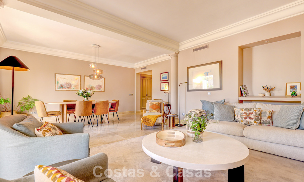 Luxury penthouse for sale in a beautiful frontline golf resort in Nueva Andalucia, Marbella 796982
