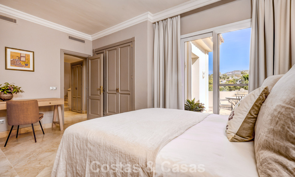 Luxury penthouse for sale in a beautiful frontline golf resort in Nueva Andalucia, Marbella 796997