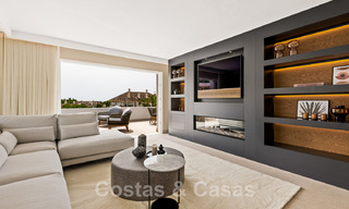 Renovated modern apartment for sale on the Golden Mile of Marbella. Ready to move in + furnished. 42316 
