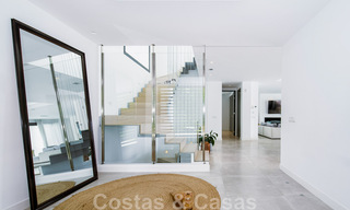 Newly built designer villa for sale in a privileged location in the hills of La Quinta in Benahavis - Marbella 42549 