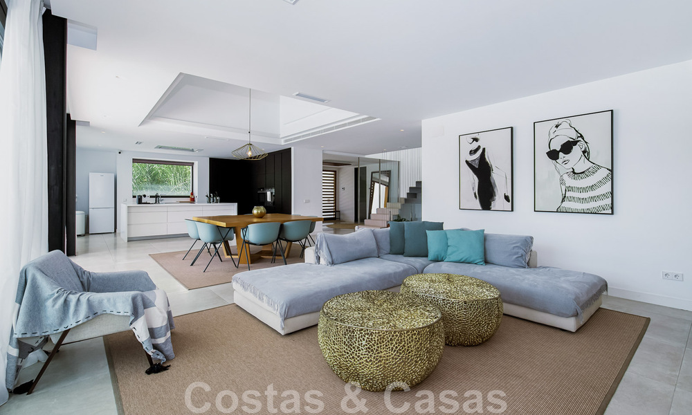 Newly built designer villa for sale in a privileged location in the hills of La Quinta in Benahavis - Marbella 42553