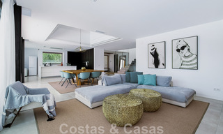 Newly built designer villa for sale in a privileged location in the hills of La Quinta in Benahavis - Marbella 42553 