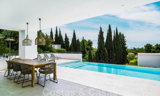 Newly built designer villa for sale in a privileged location in the hills of La Quinta in Benahavis - Marbella 42554 