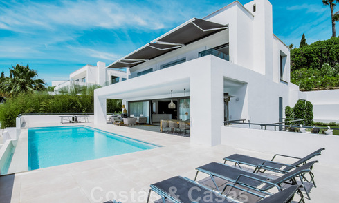 Newly built designer villa for sale in a privileged location in the hills of La Quinta in Benahavis - Marbella 42556