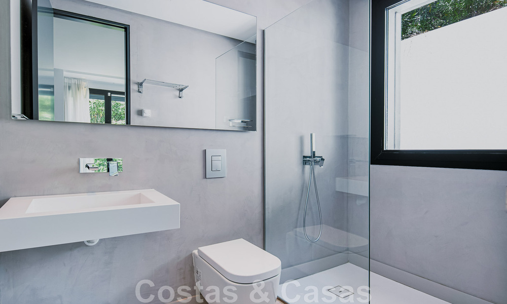 Newly built designer villa for sale in a privileged location in the hills of La Quinta in Benahavis - Marbella 42559