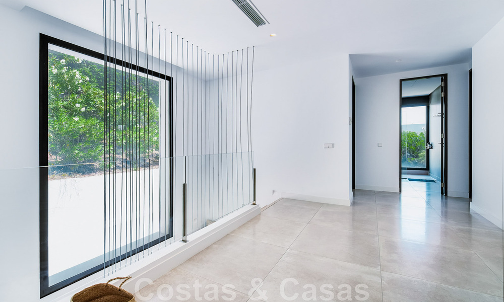 Newly built designer villa for sale in a privileged location in the hills of La Quinta in Benahavis - Marbella 42561